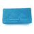 Classic Sinamay Winter Teal Clutch Bag For Weddings-Fascinators Direct