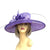 Classic Sinamay Wisteria Wedding Hat-Fascinators Direct
