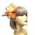 Clip In Orange Hair Fascinator with Flower & Loops-Fascinators Direct