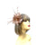 Clip On Beige Fascinator with Loops & Feather Flower-Fascinators Direct