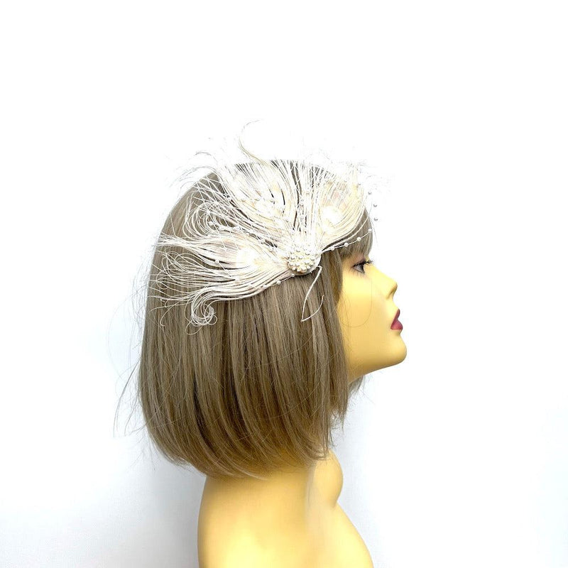 Cream Fascinators Cream Hair Fascinators & Cream Fascinator Hats