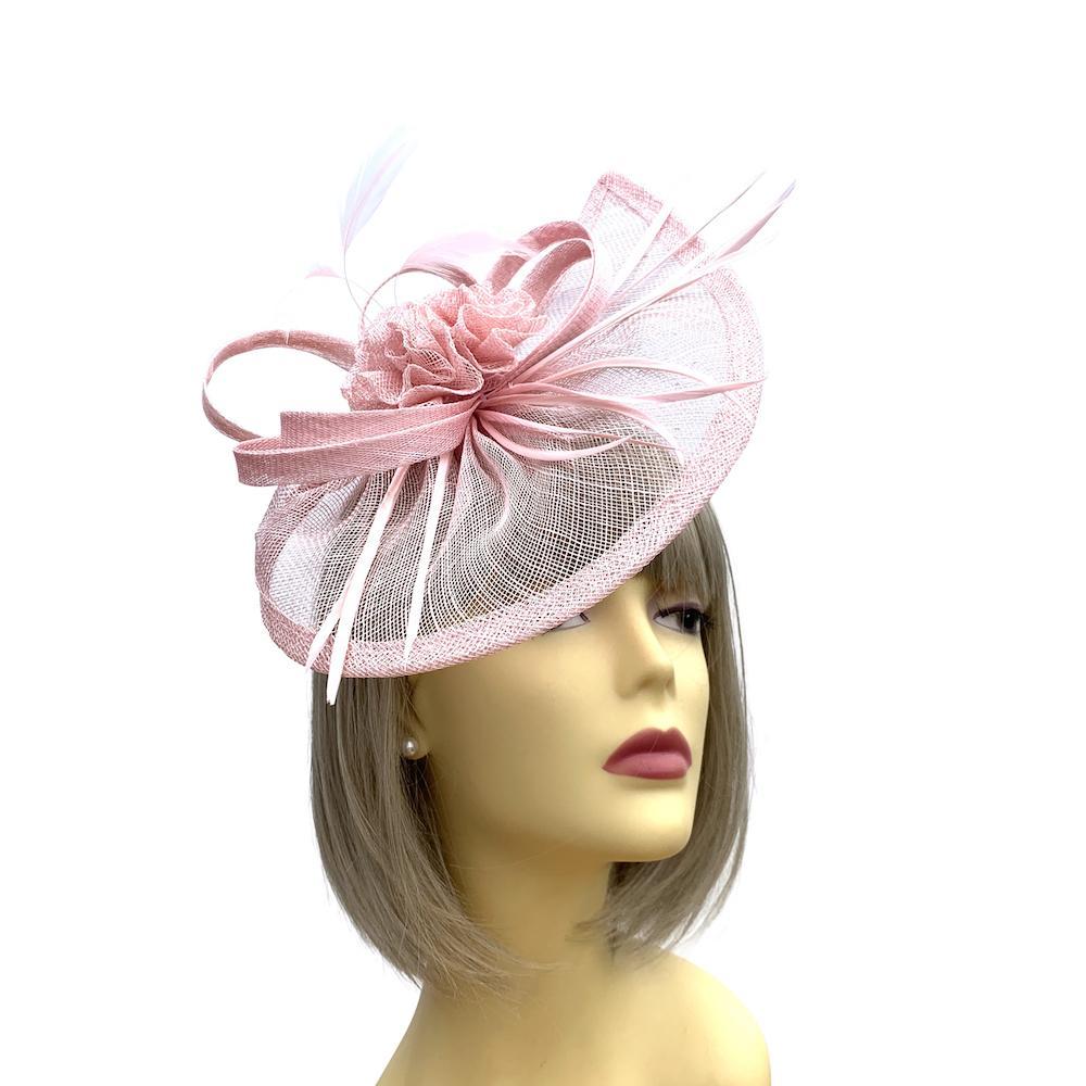 Pale pink cheap hats and fascinators