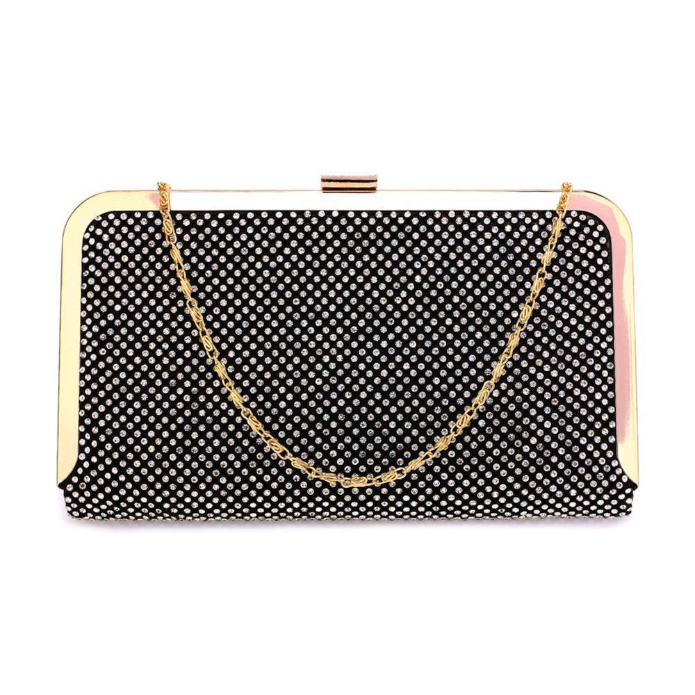 Beaded 2025 white clutch