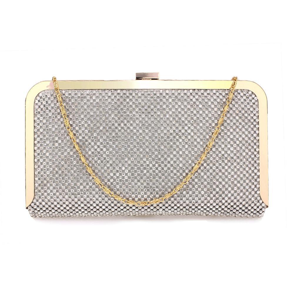 High quality Diamante Beaded Clutch