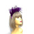 Flapper Style Purple Feather Headband-Fascinators Direct