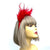 Flapper Style Red Feather Headband-Fascinators Direct