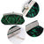 Floral Lace Clutch Bag - Emerald Green-Fascinators Direct