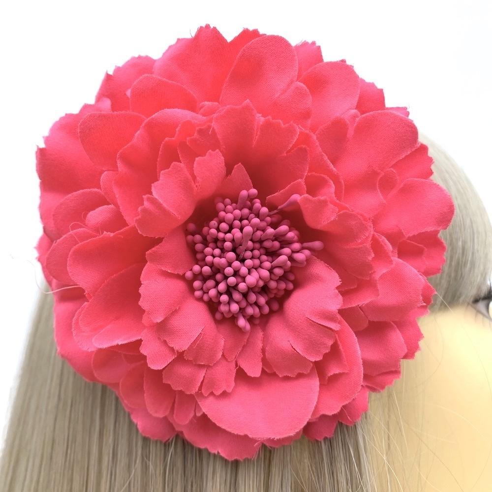 Blush Pink / Dusky Pink Hair Flower Fascinator Clip