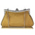 Gold Beaded Embellished Clutch Bag-Fascinators Direct