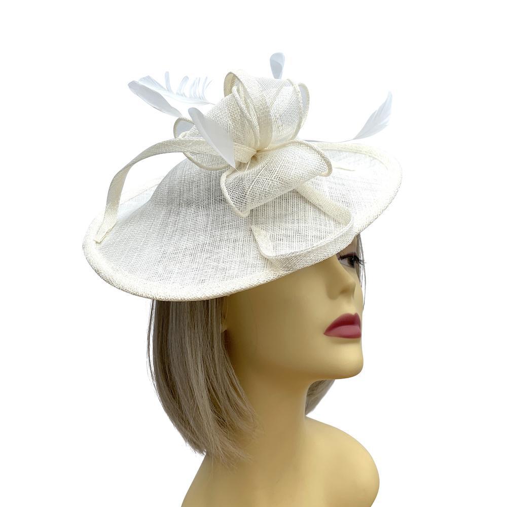 Ivory Fascinators Ivory Hair Fascinators & Ivory Fascinator Hats