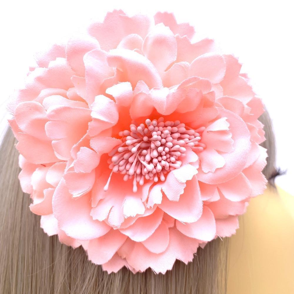 Peach hair shop flower