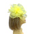 Pearlescent Yellow Chiffon Flower Fascinator-Fascinators Direct