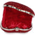 Red Heart Glitter Clutch Bag-Fascinators Direct