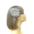Silver Jewelled Hair Flower Comb-Fascinators Direct