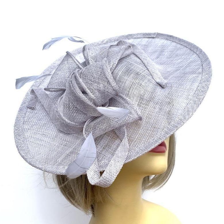 Silver saucer hot sale hat