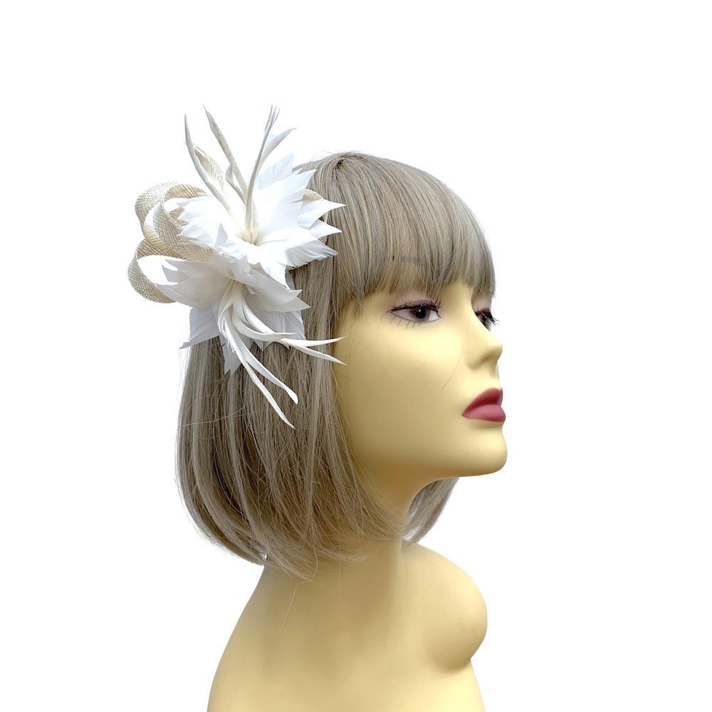 Cream Fascinators Cream Hair Fascinators & Cream Fascinator Hats