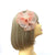 Small Fluted Sinamay Nude Pink Hair Fascinator Clip-Fascinators Direct