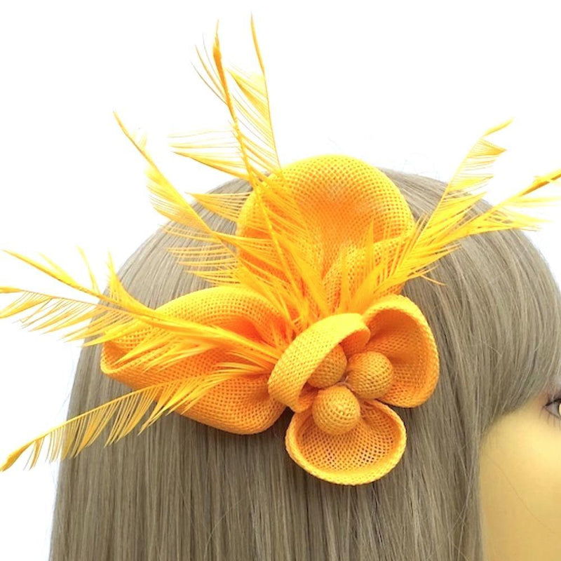 Yellow Fascinators Yellow Hair Fascinators & Yellow Fascinator Hats