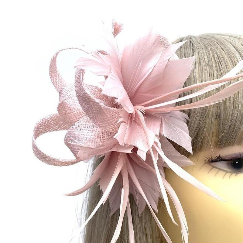 Pink Fascinators Pink Hair Fascinators & Pink Fascinator Hats