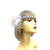 Vintage 1920s Headband Flapper Headpiece - White & Cream-Fascinators Direct