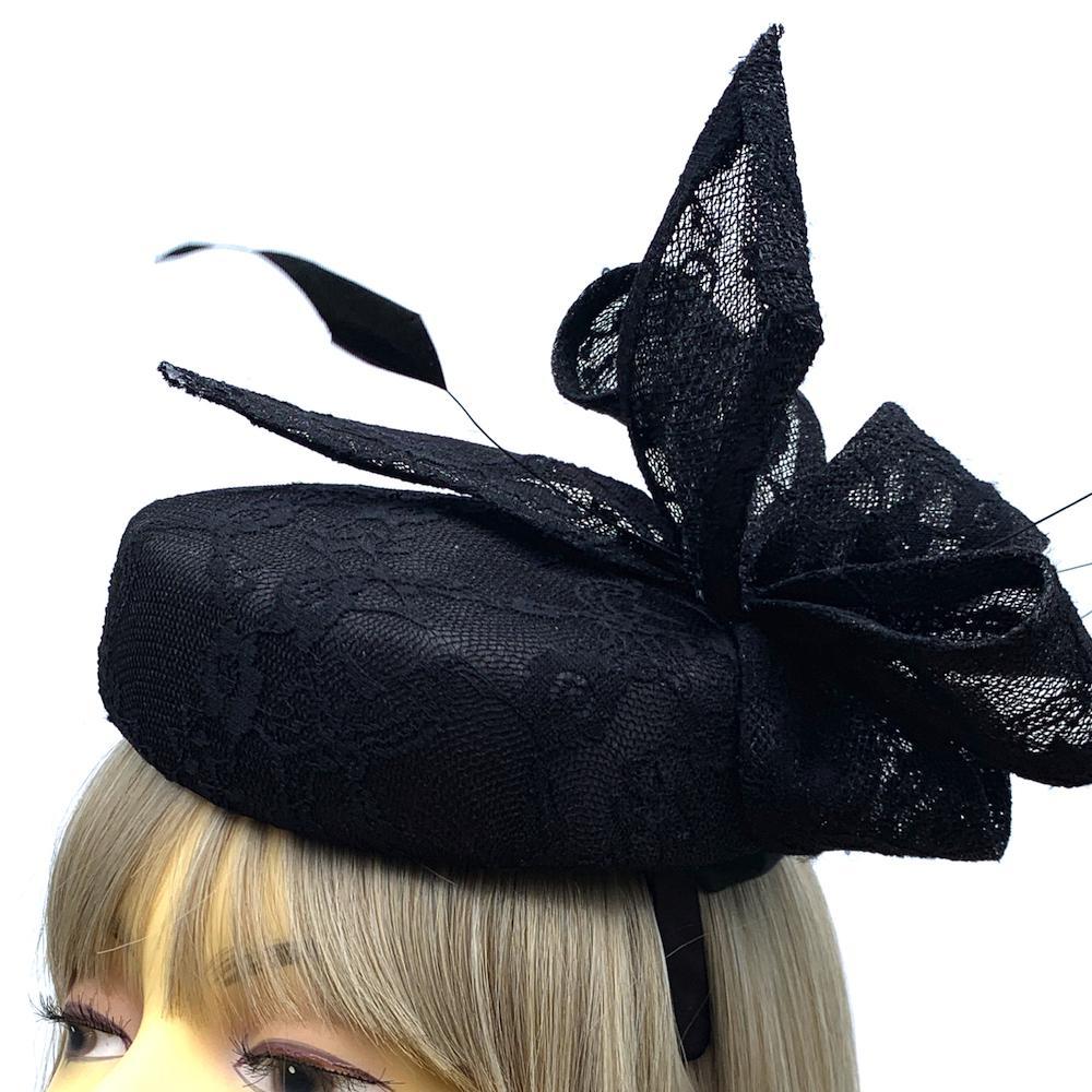 Black pillbox hat uk hotsell