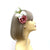 Vintage Rose Dusky Pink & Ivory Corsage Flower Fascinator Clip-Fascinators Direct