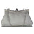 White Beaded Embellished Clutch Bag-Fascinators Direct